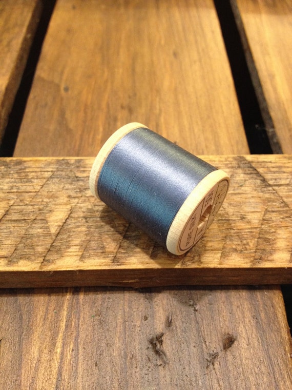 Vintage Belding Corticelli Pure Silk Thread Country Blue Color