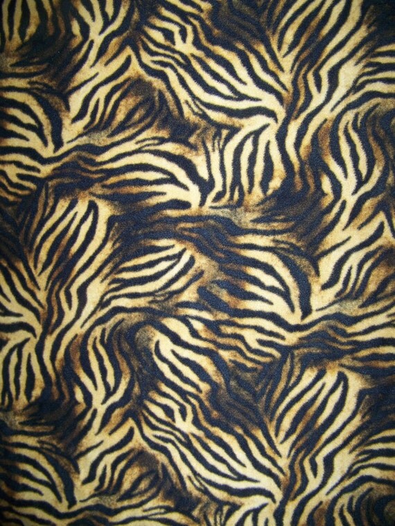 Animal Print Fleece Throw
