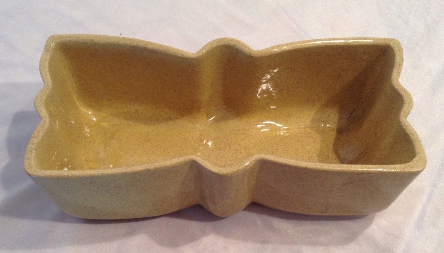 VASE PLANTER Ungemach UPCO Pottery 916 Butterfly Bow