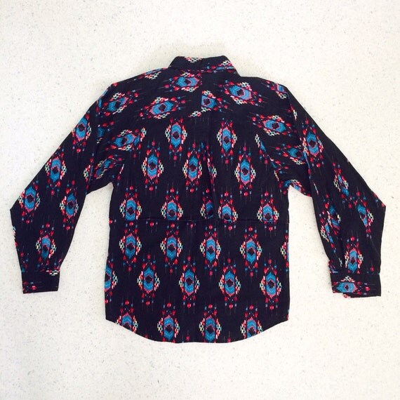 Radical Southwestern Vintage Wrangler Collared Shirt by FengSway