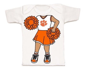 clemson cheer shirt