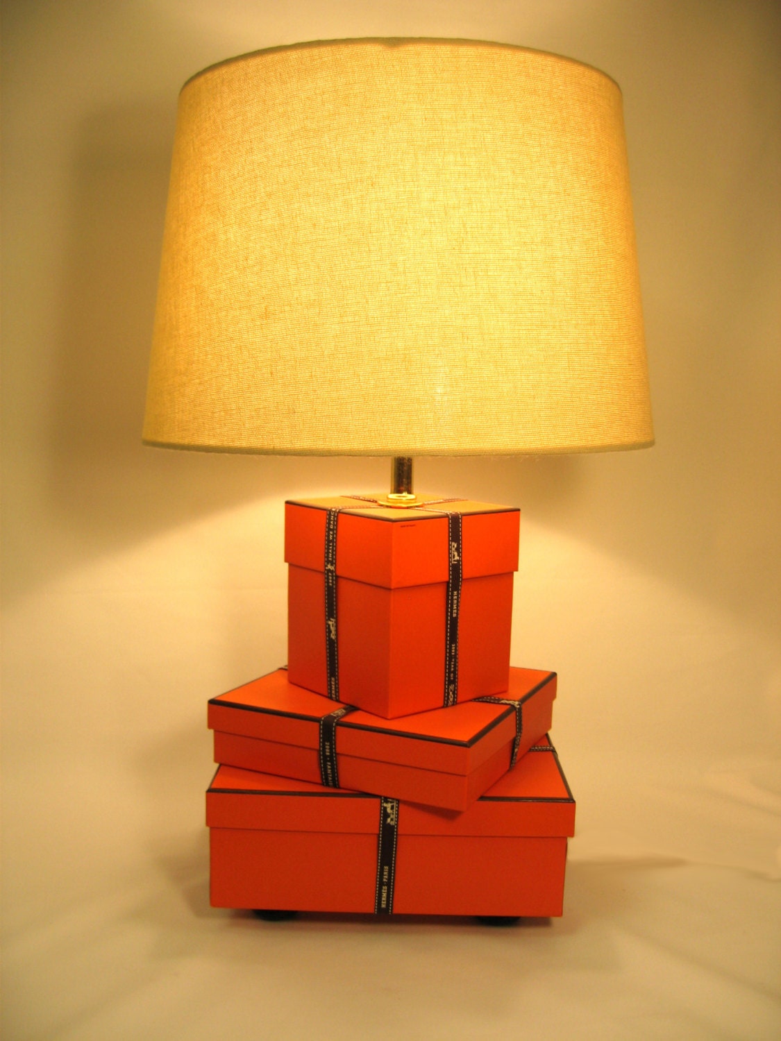 Hermes Hermes Lamp Orange Lamp Hermes Gift Boxes and