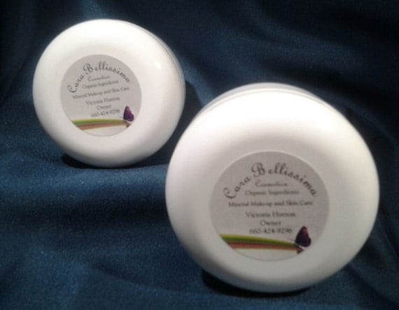 All Organic Face Cleanser Makes Your Face Clean and Soft with Natural Preservatives and Natural SPF Protection - 2 Oz. Jar