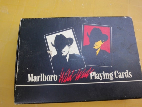 Marlboro Playing Cards Original Wild West 1991 Philip Morris