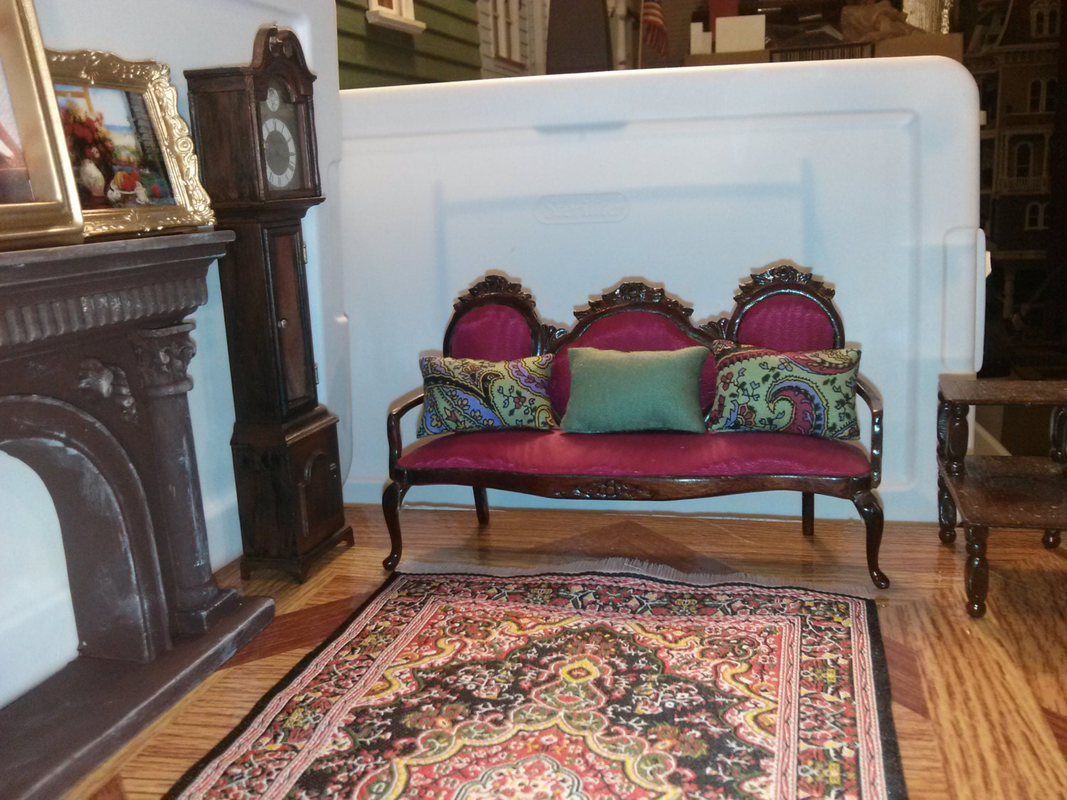 High Quality dollhouse furniture living room by FlipThisDollhouse