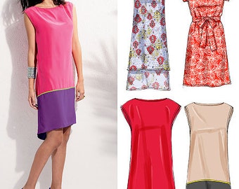 McCall's Sewing Pattern M6551 Misses' Dresses and Belt