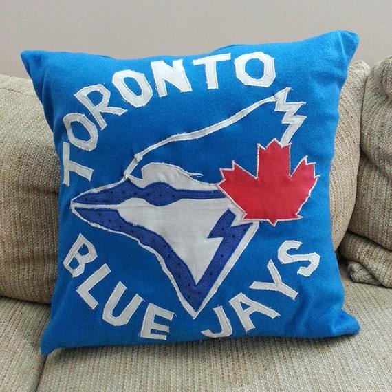 Toronto Blue Jays Pillow by PillowMeCrazyDesigns on Etsy