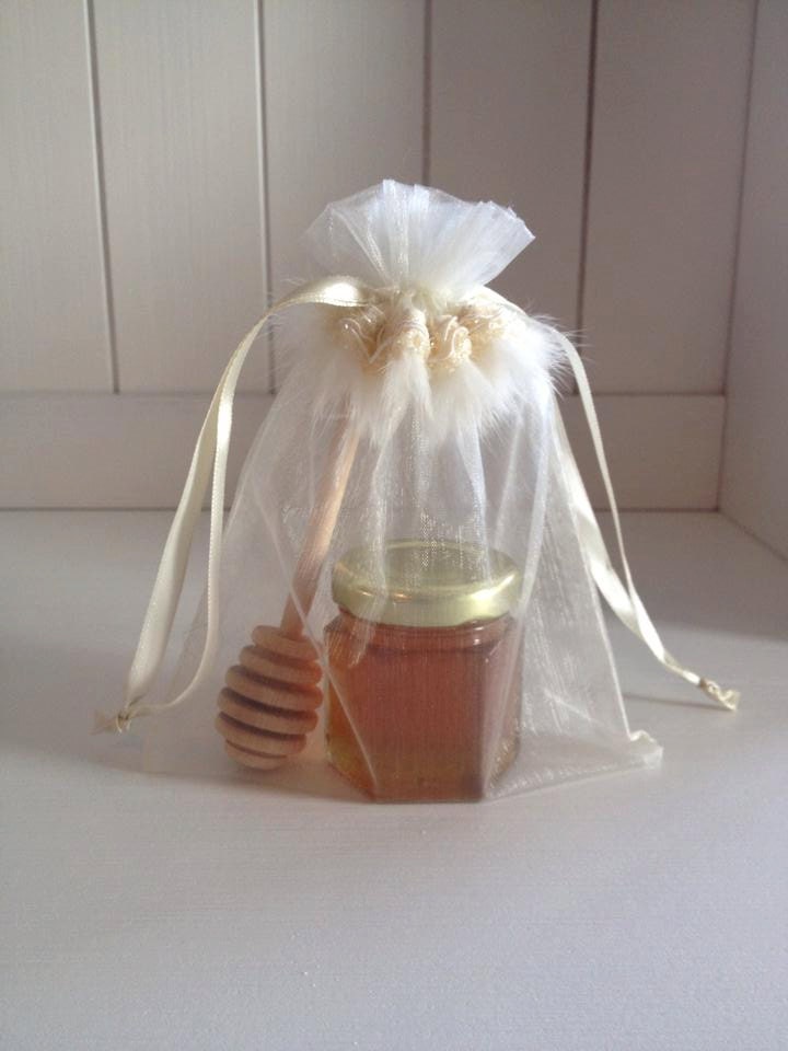 130 Qty Mini Honey Jars Favors with 4'' honey by UHomeTaste