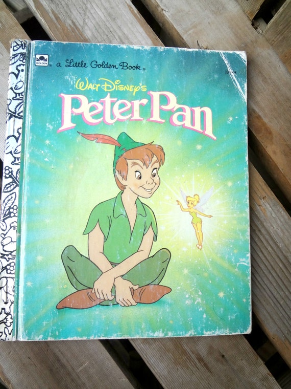 Walt Disney's Peter Pan a Little Golden Book 1989 by JRamseyBooks