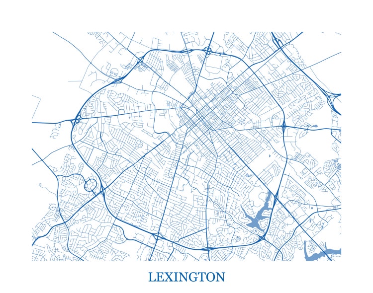 Pdf map Lexington Kentucky 3 10 PDF
