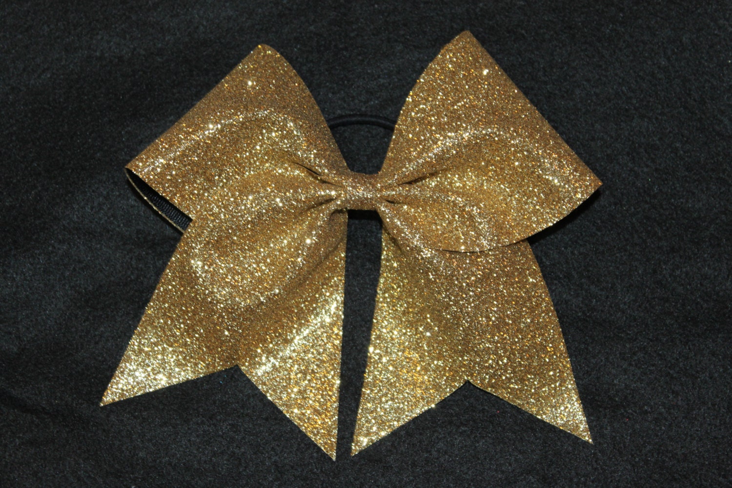 gold glitter cheer bow gold glitter cheer bow