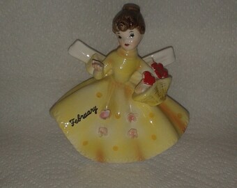 Lefton February Figurine - 1853FEB
