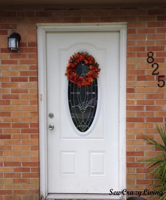 Custom Fall/Floral Wreath