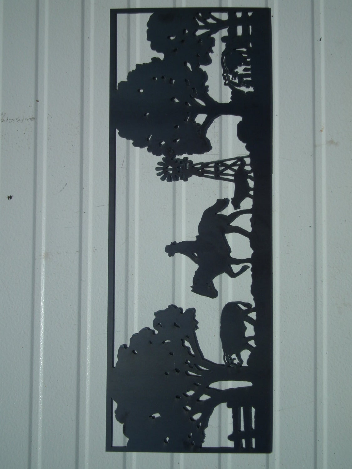 Country Life Metal Wall Hanging