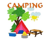 Popular items for camping embroidery on Etsy