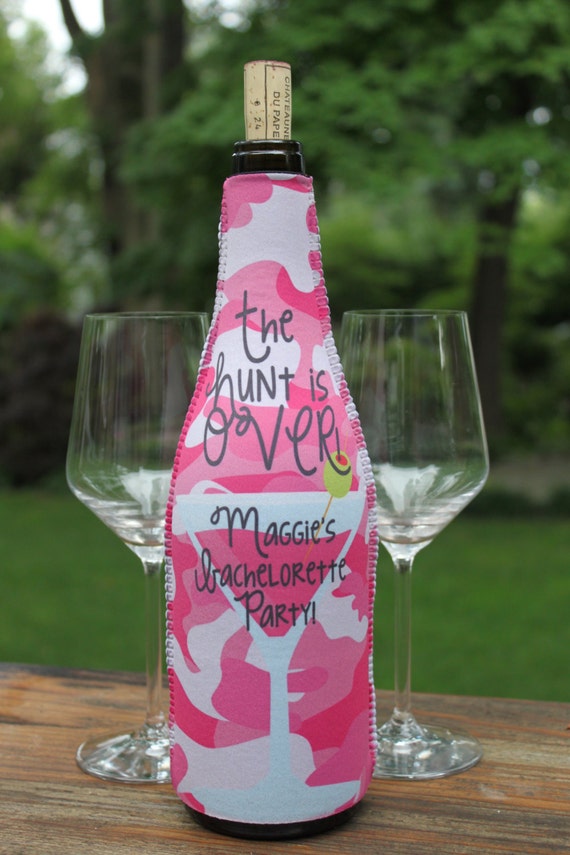 Camo Bachelorette Wine Koozie Perfect Gift for by BrantPointPrep