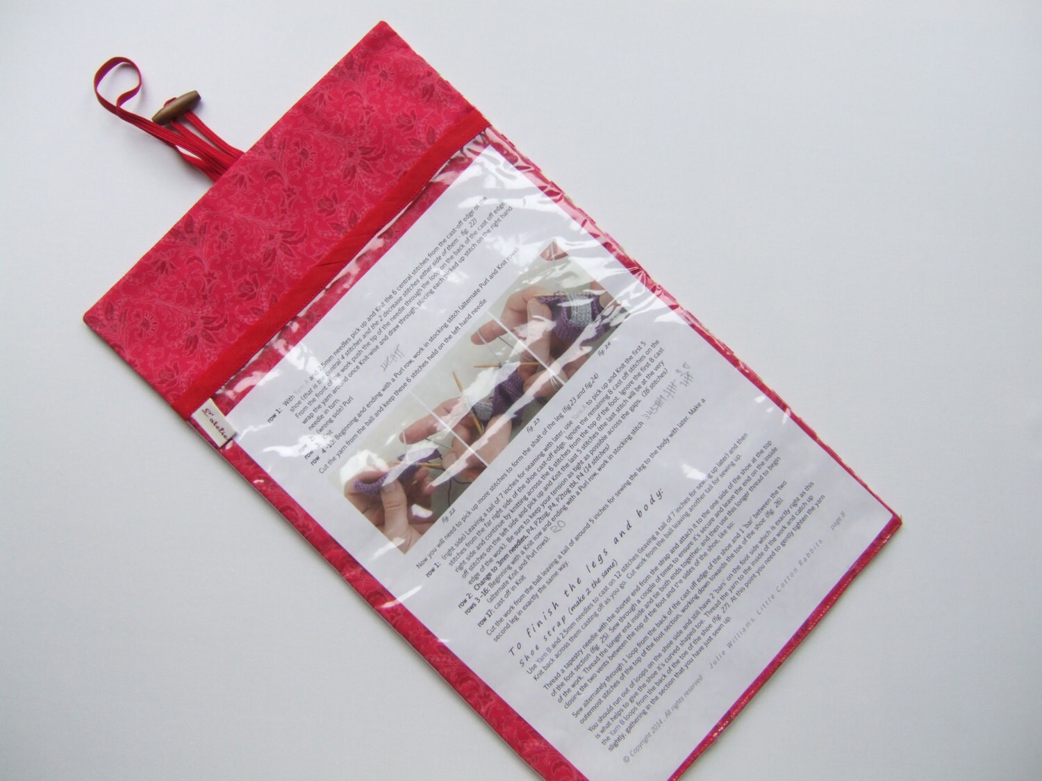 Pattern Keeper Pattern Holder by LatelierdeLies on Etsy