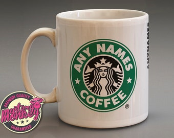 Personalised Starbucks Style Mug Cup