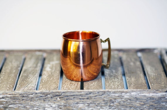 Moscow mule copper mug
