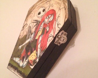 nightmare before christmas coffin box