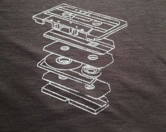 Tape Cassette t shirt by Defstar Clothing.