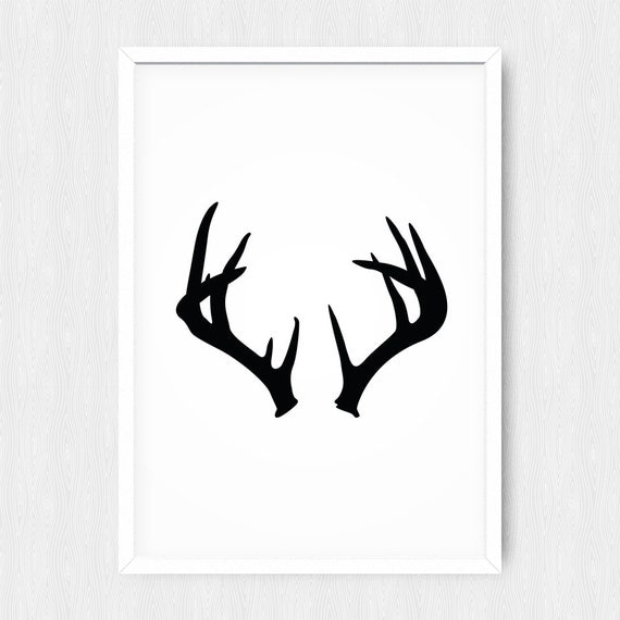 Bright image for printable deer antlers Crafty image pertaining to printable deer antlers