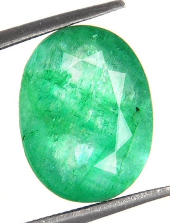 6.02 Ct Brazilian Natural Emerald Gemstone by gems999 on Etsy