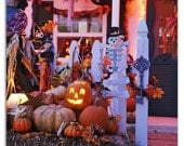 5 Postcards - Halloween Cottage
