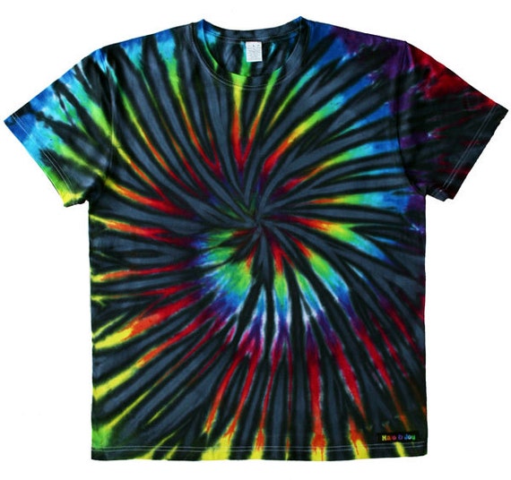 black rainbow tshirt