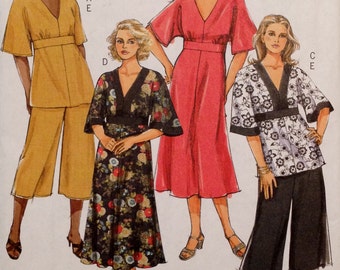 PLUS SIZE TOPS Sewing Pattern Easy Women's Wrap by patterns4you