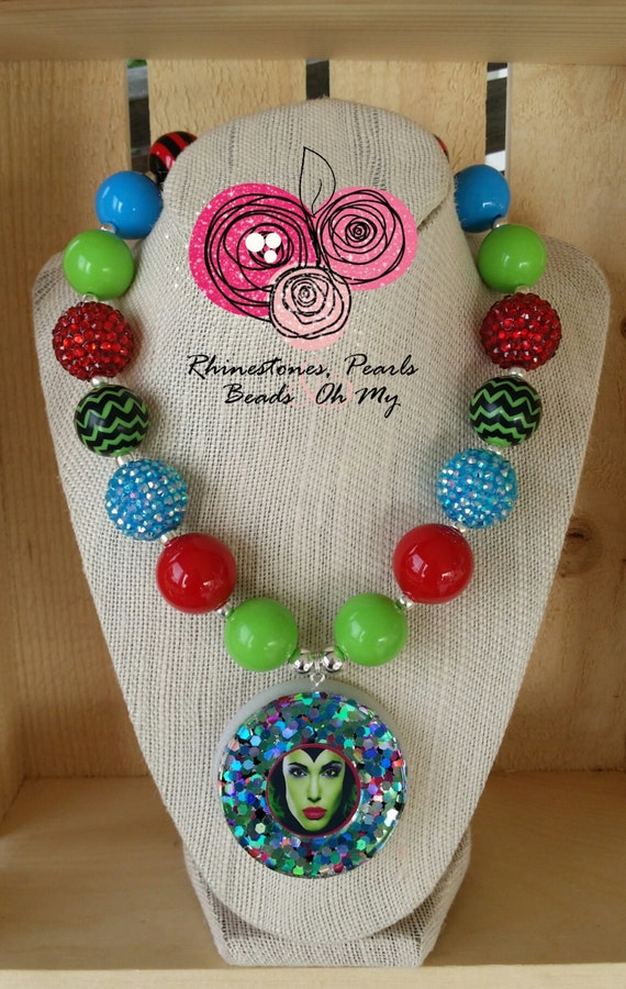 Disney Villain Maleficent Necklace Villain Jewelry