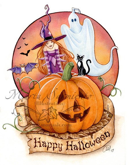 A4 Print Happy Halloween