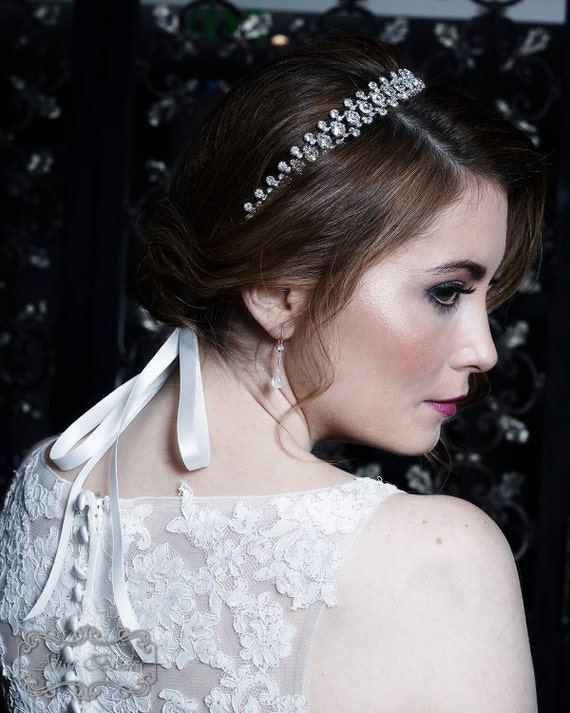 Bridal Headband Beautiful Wedding Tiara Crystals And