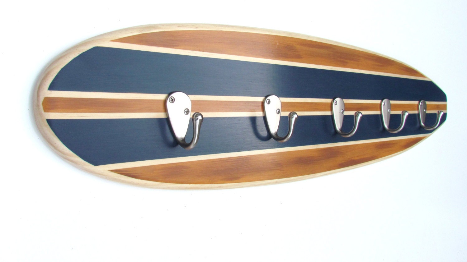 3 Foot Surfboard Coat Rack Multiple Color Options
