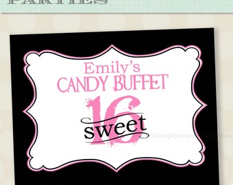 Popular items for sweet 16 candy on Etsy