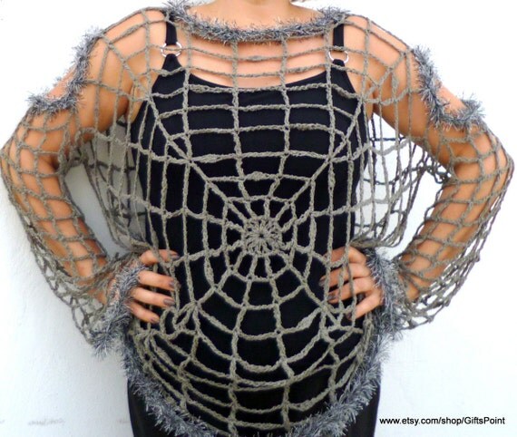 mesh spiderweb top