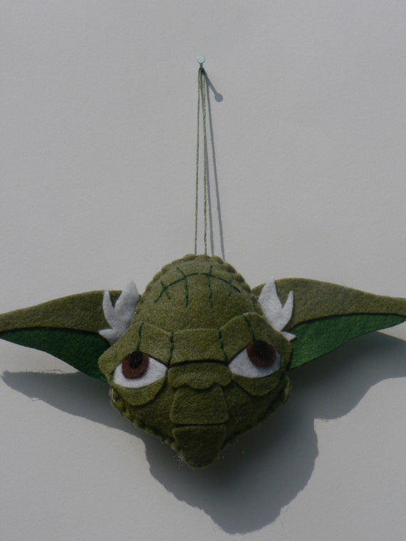 felt yoda ornament star wars ornament felt yoda ornament star wars ornament