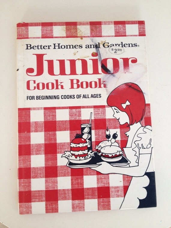 Vintage KIDS Better Homes Jr cookbook for Beginning Cooks of