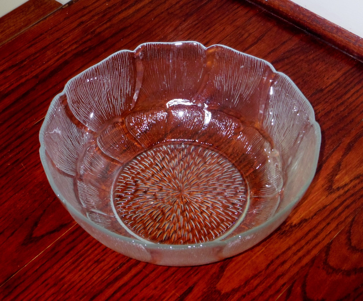 ARCOROC FLEUR BOWL Petal Salad Fruit Berry Bowl Clear Heavy