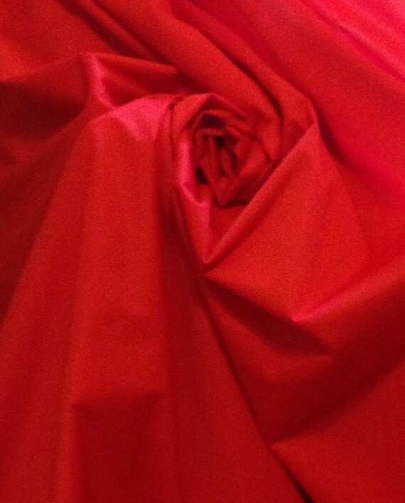 Crimson Red Waterproof PUL Fabric By The Yard by MyLittleBeeStore