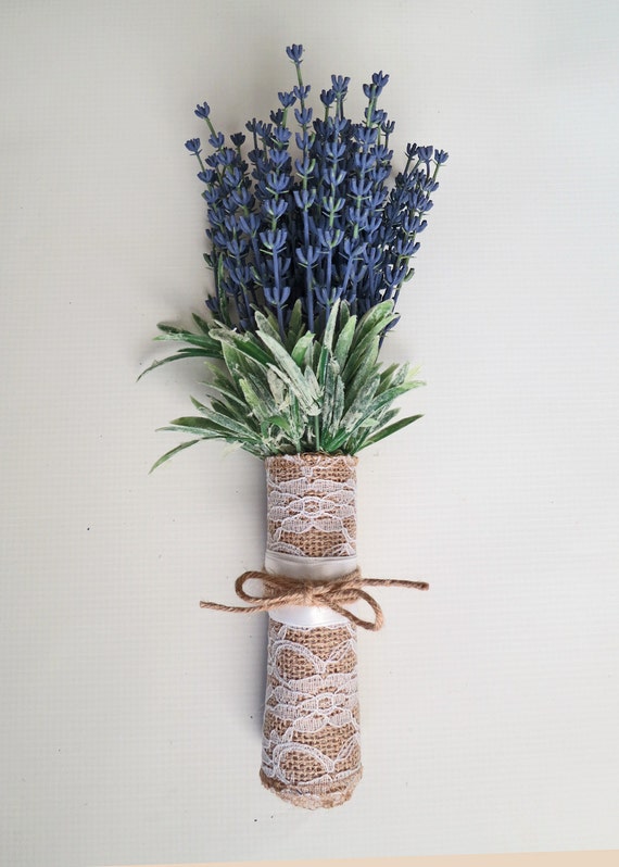 Items similar to Lavender Wedding Bouquet- Wedding Flower Bundle