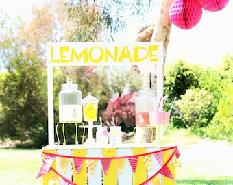 Items similar to Lemonade Stand Printable Poster on Etsy