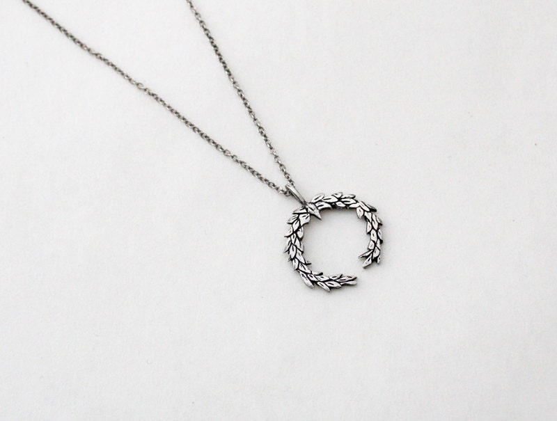 Laurel Wreath necklace Sterling Silver