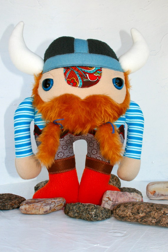 Viking Plush Toy Rollo The Viking