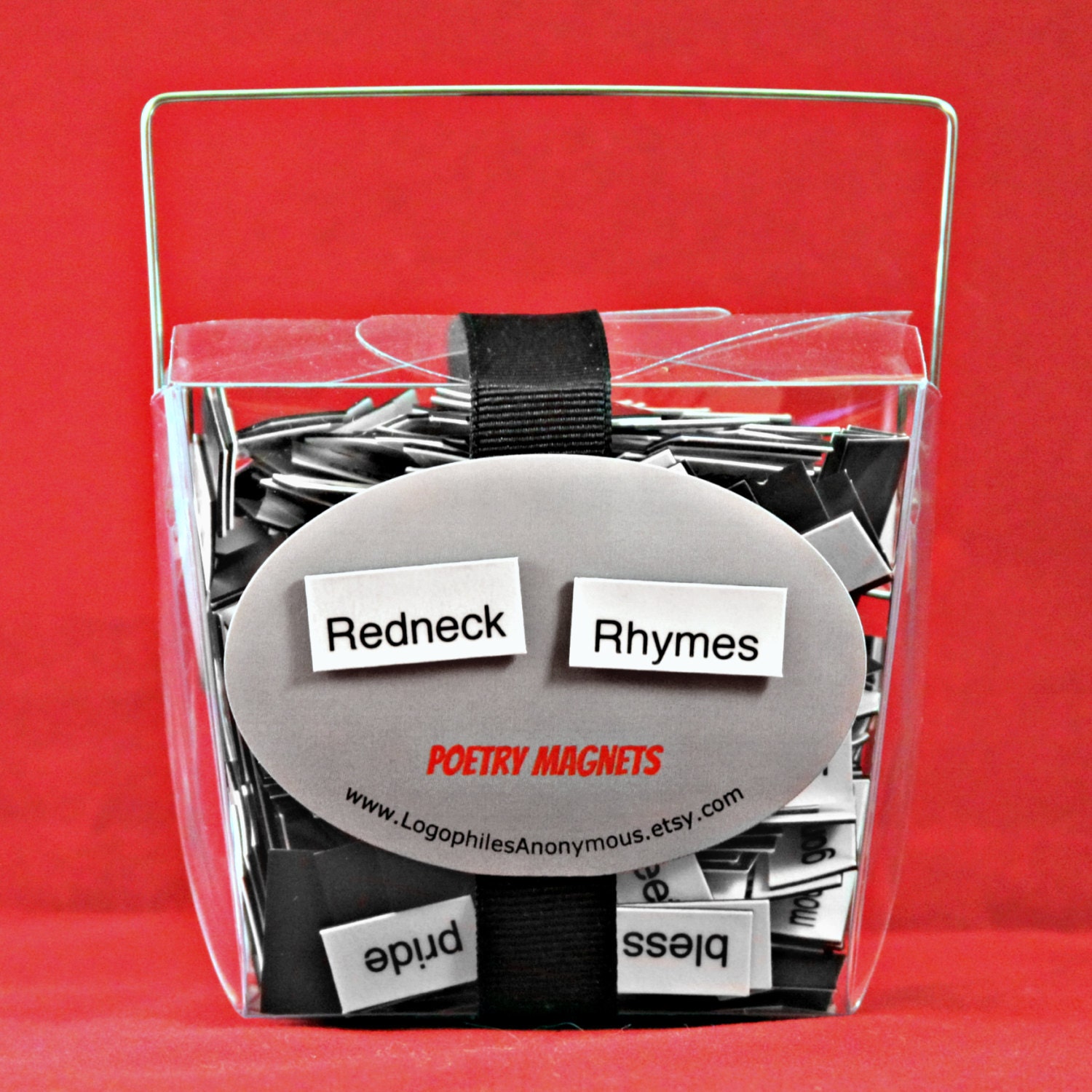 Redneck Rhymes Poetry Set Refrigerator Poetry Word