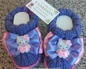 Hello kitty baby booties. Baby Booties.Crochet Baby booties newborn .Baby shoes.Photo Prop Hello kitty baby booties. Baby Booties.Crochet Baby booties newborn .Baby shoes.Photo Prop
