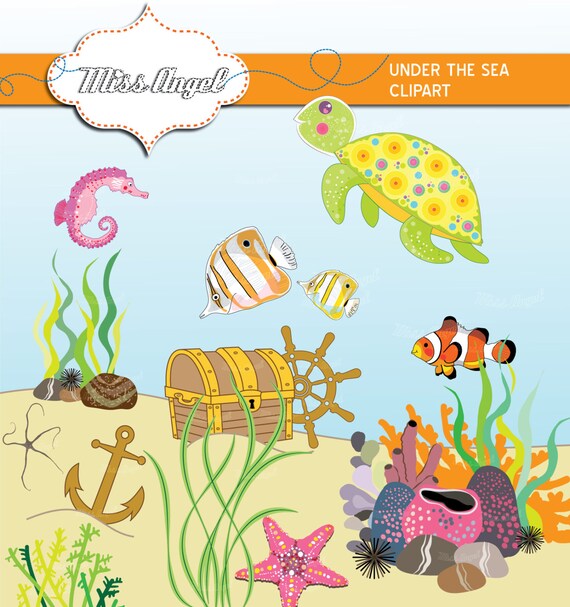 under the sea clipart free - photo #29
