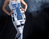 R2D2 Style Camisole Top/T-Shirt