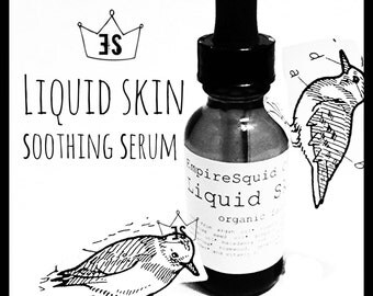 Organic Face Moisturizer - Soothing Serum - Organic Face Oil - Organic Facial Moisturizer - Organic Facial Serum - Vegan Moisturizer