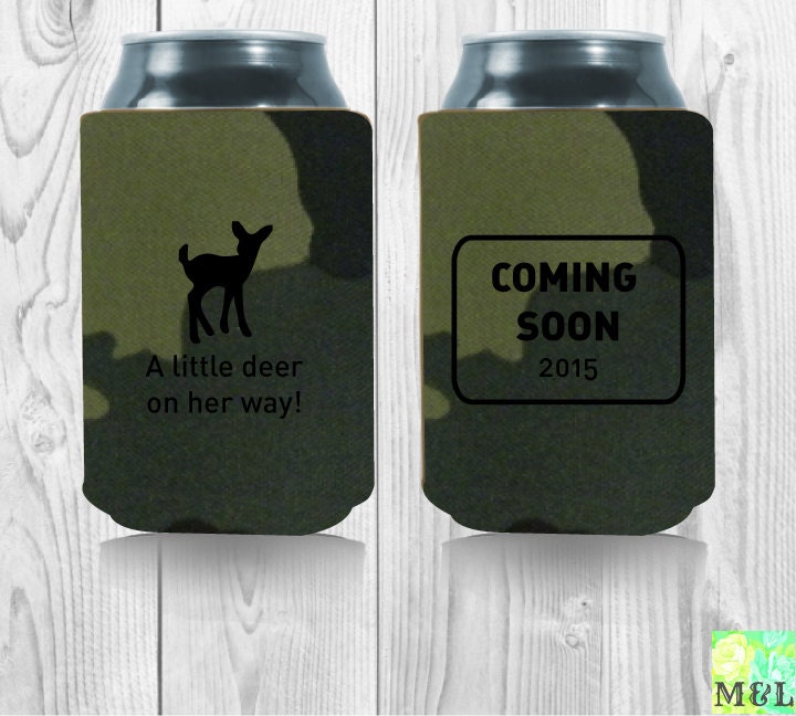 Baby Shower Gift Drink Coozie / Koozie A little by ...